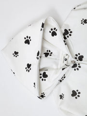 '101' Kawaii Streetstyle Dog Prints Hoodie Jacket