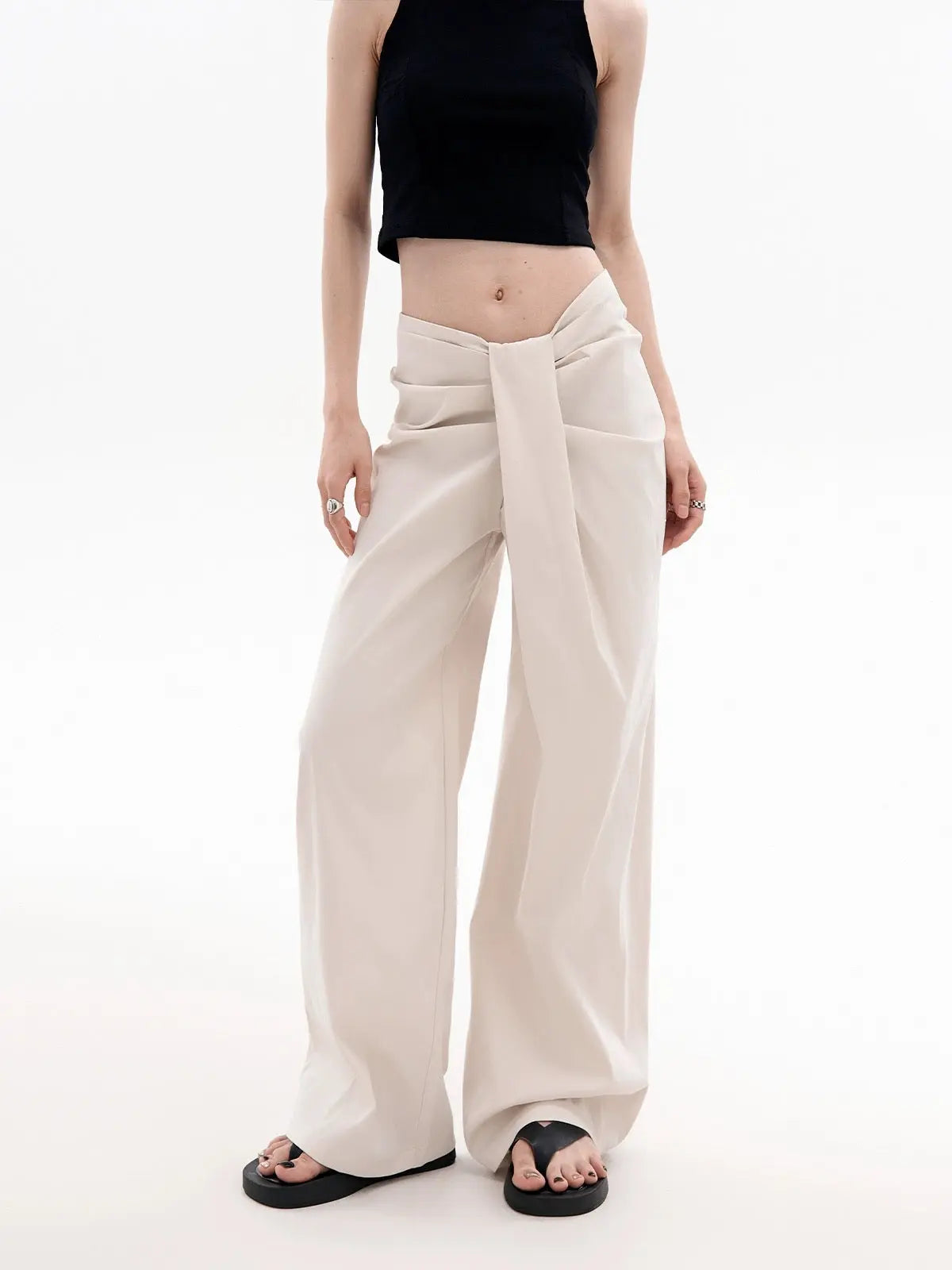 'ASAP' Streetstyle Low Waist Minimalism Pants