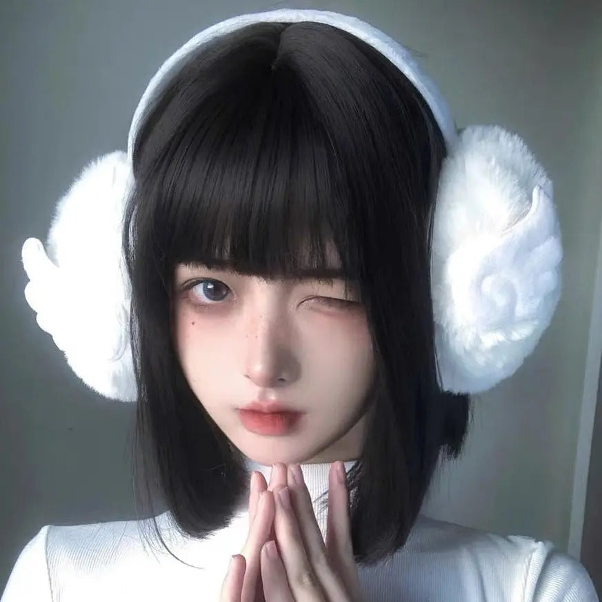 'Angle Wish' Kawaii Angle Wings Earmuffs