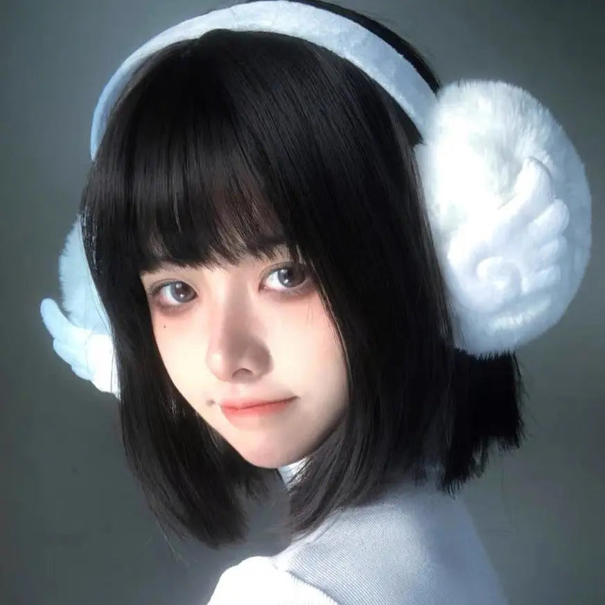 'Angle Wish' Kawaii Angle Wings Earmuffs