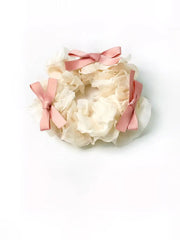 'Bakery Shop'Coqutte Ribbon Chiffon Ruffles Scrunchies Hairtie