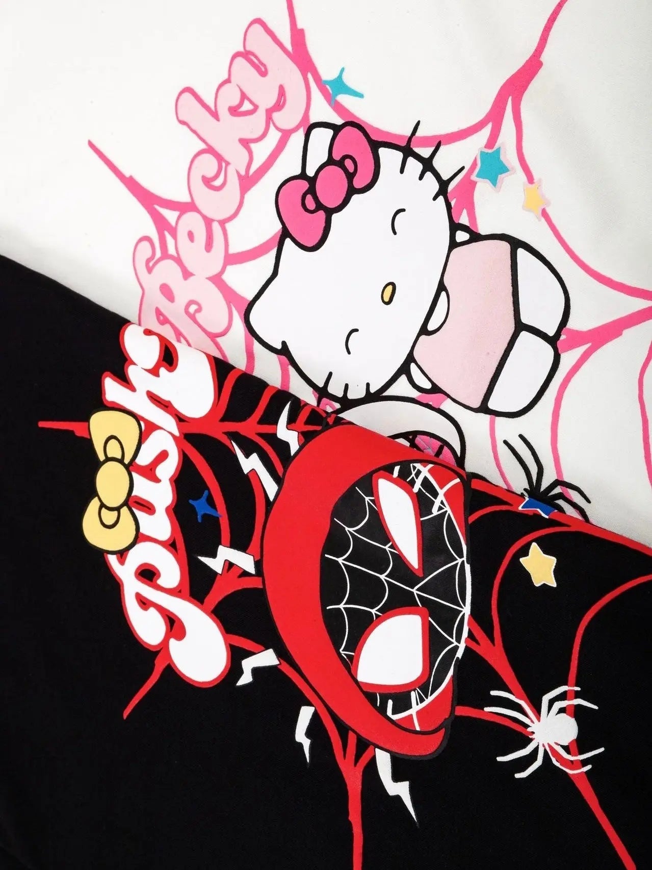 'Bang!' Streetstyle Graffiti Spiderman Kitty Shirts