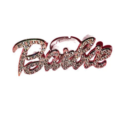 'Barbie' Y2k Shining Rhinestone Rings