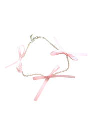 'Bedtime Angel' Coquette Bowtie Choker Necklace