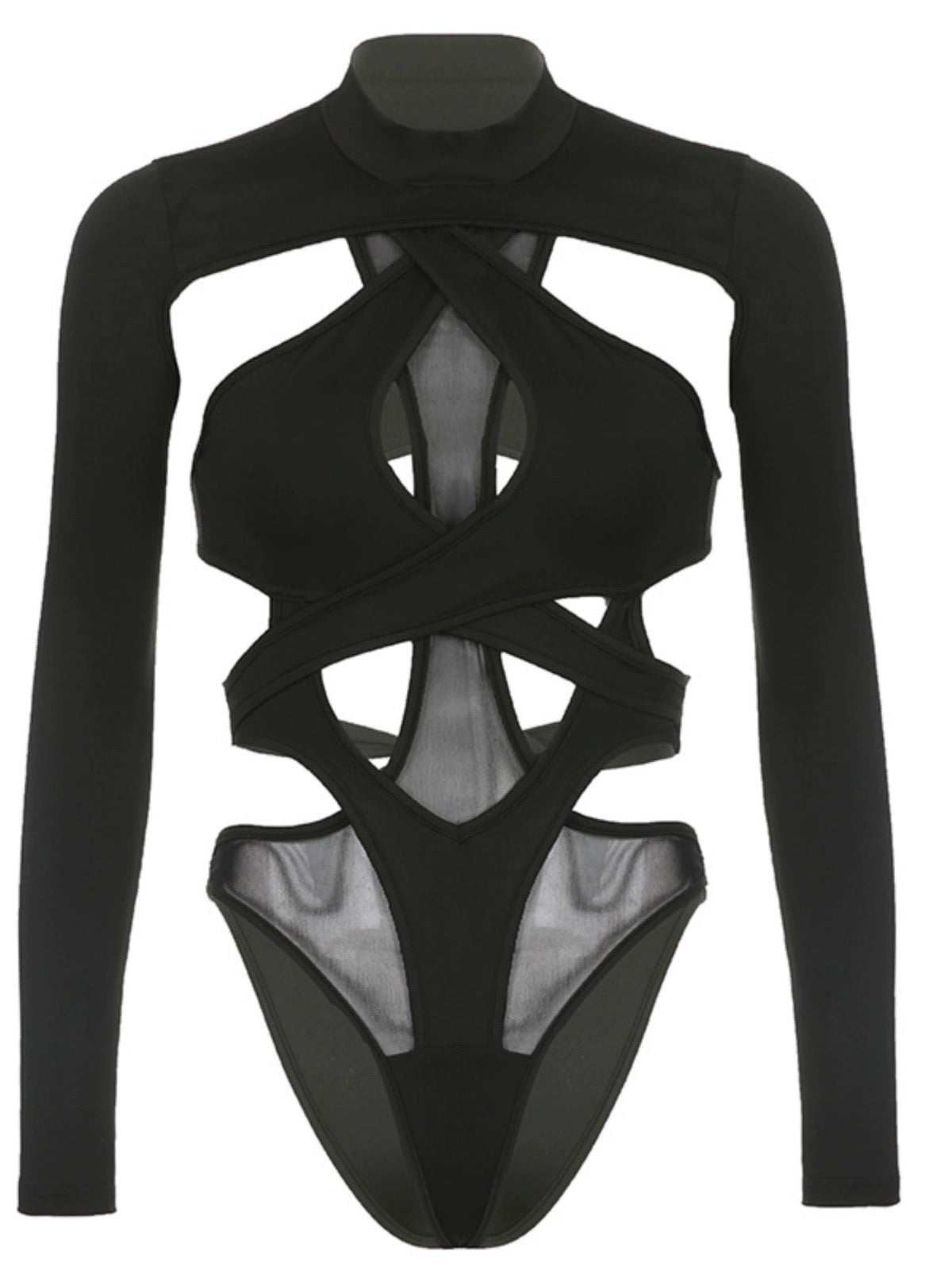 'Best Mistake' Sexy Hollow Out Tech-wear Cutout Top