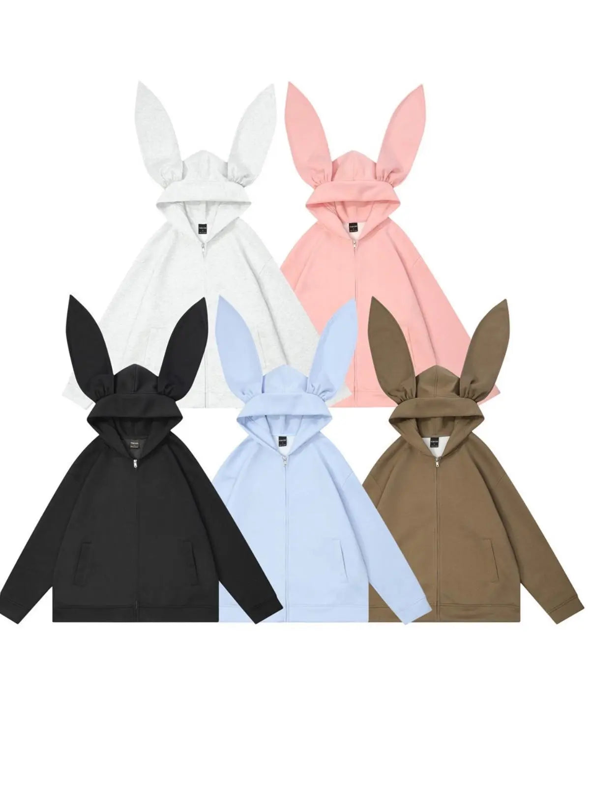 'Big Ears' Street Fashion Hooded Bunny Ears Sweatshirt