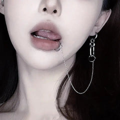 'Bite' Non-piercing Lip Ring Earring