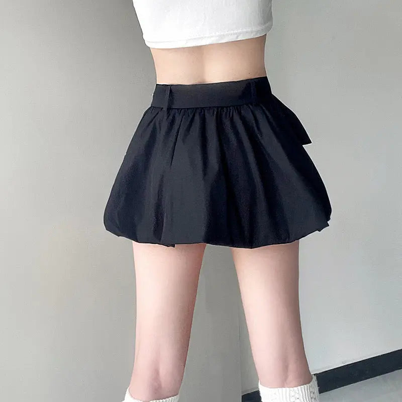 'Bloom' Dark Buckle Bubble Skirts