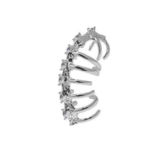 'Bones' Non-piercing Dark Goth Ear Cuffs