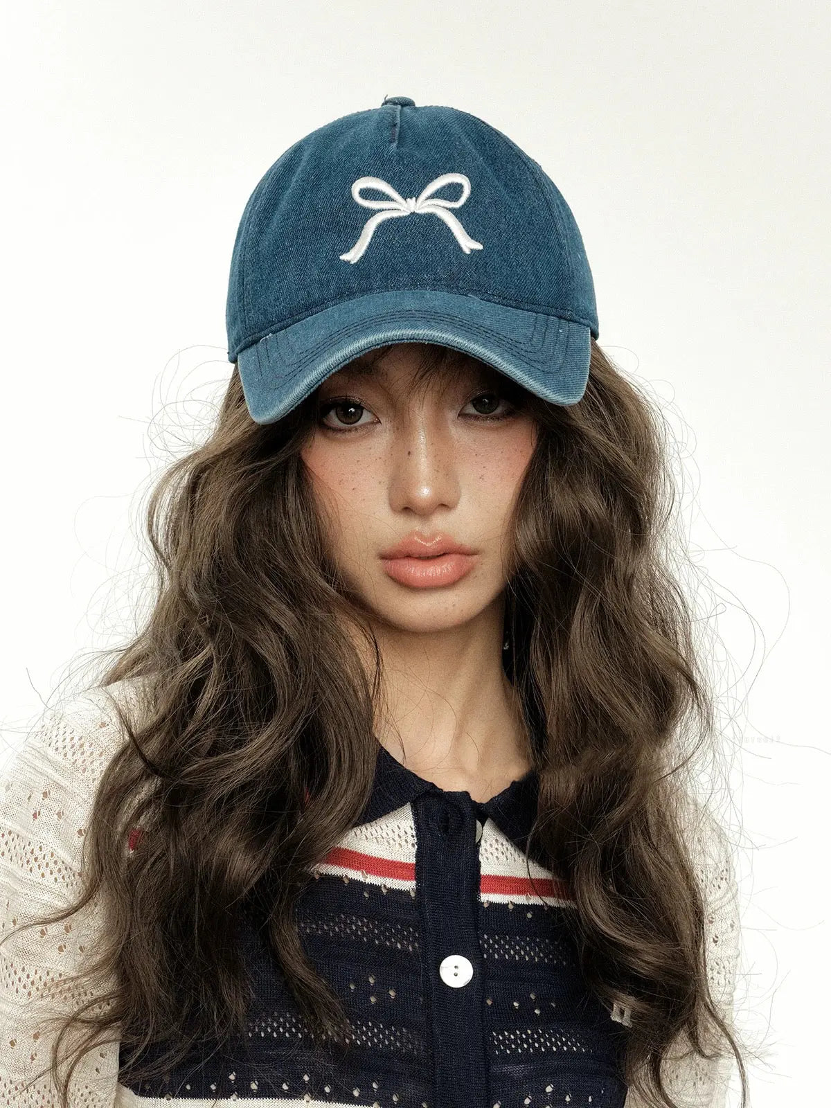 'Bubble' Streetstyle Coquette Ribbon Baseball Cap