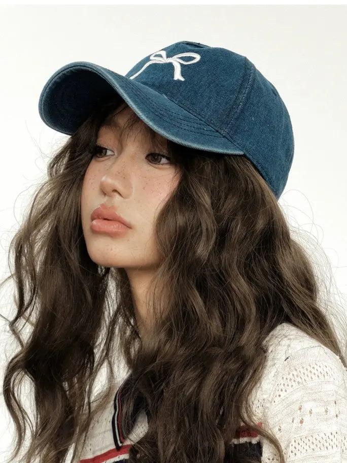 'Bubble' Streetstyle Coquette Ribbon Baseball Cap