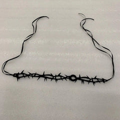 'Burned Thorns' Dark Goth Choker