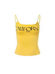 'California Sunshine' Streetstyle Yellow Hotties Cami Top