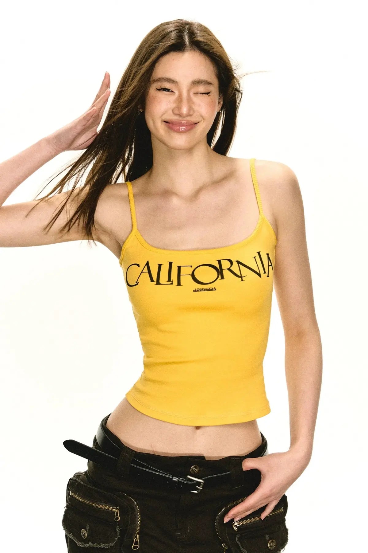 'California Sunshine' Streetstyle Yellow Hotties Cami Top