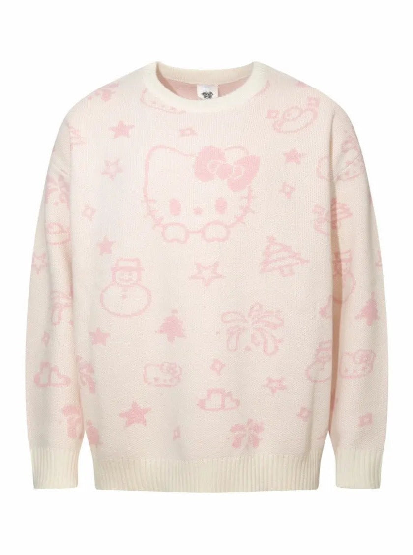 'Candy Bomb' Kawaii Christmas Patterns Outfit Sweater