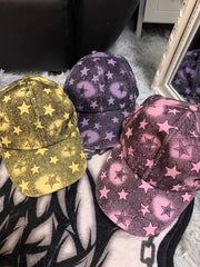 'Citipop' Pastel Star Shape Grunge Y2k Cap