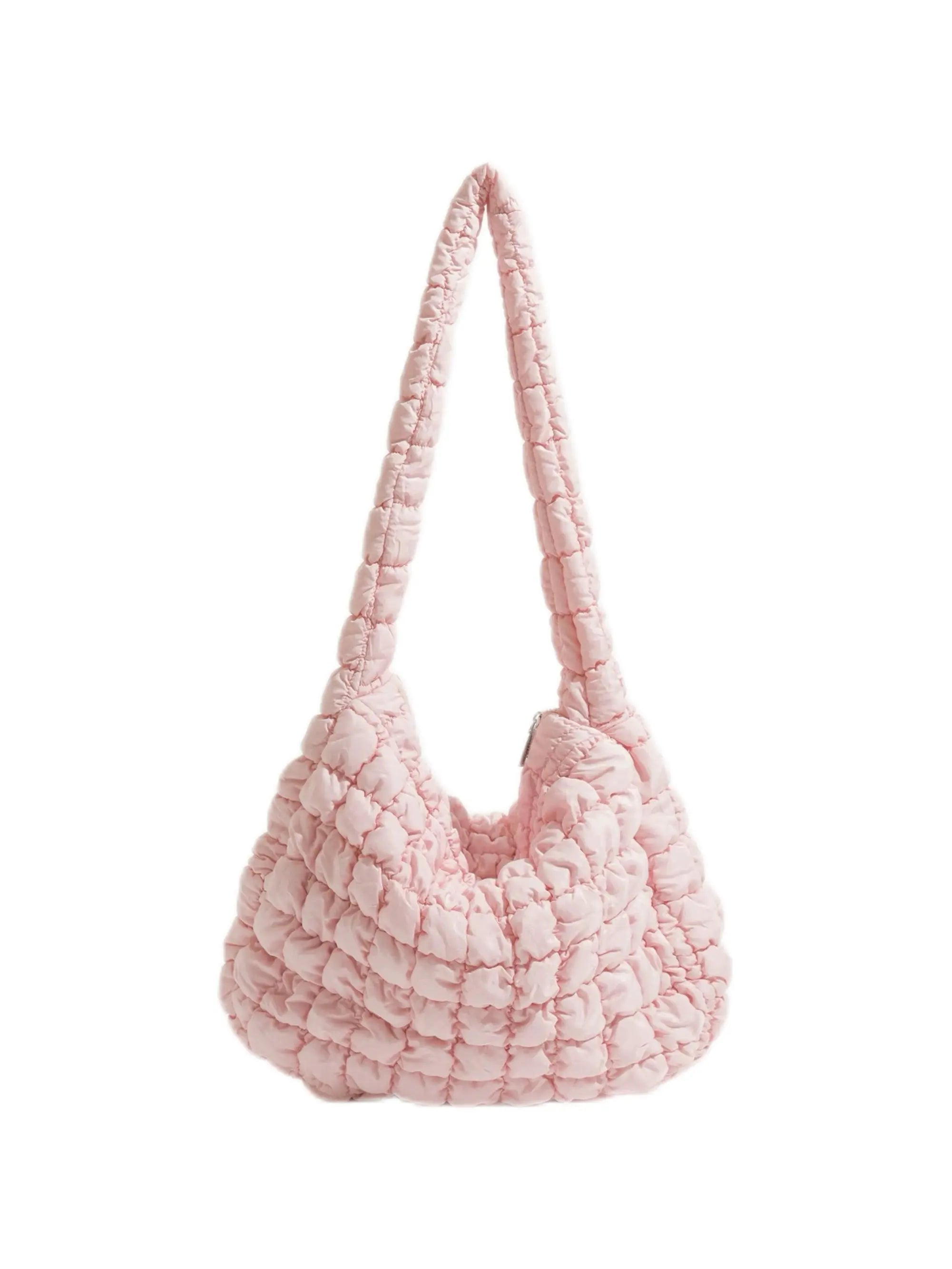 'Cloudy' Soft Color Cute Ruffle Underarm Bag