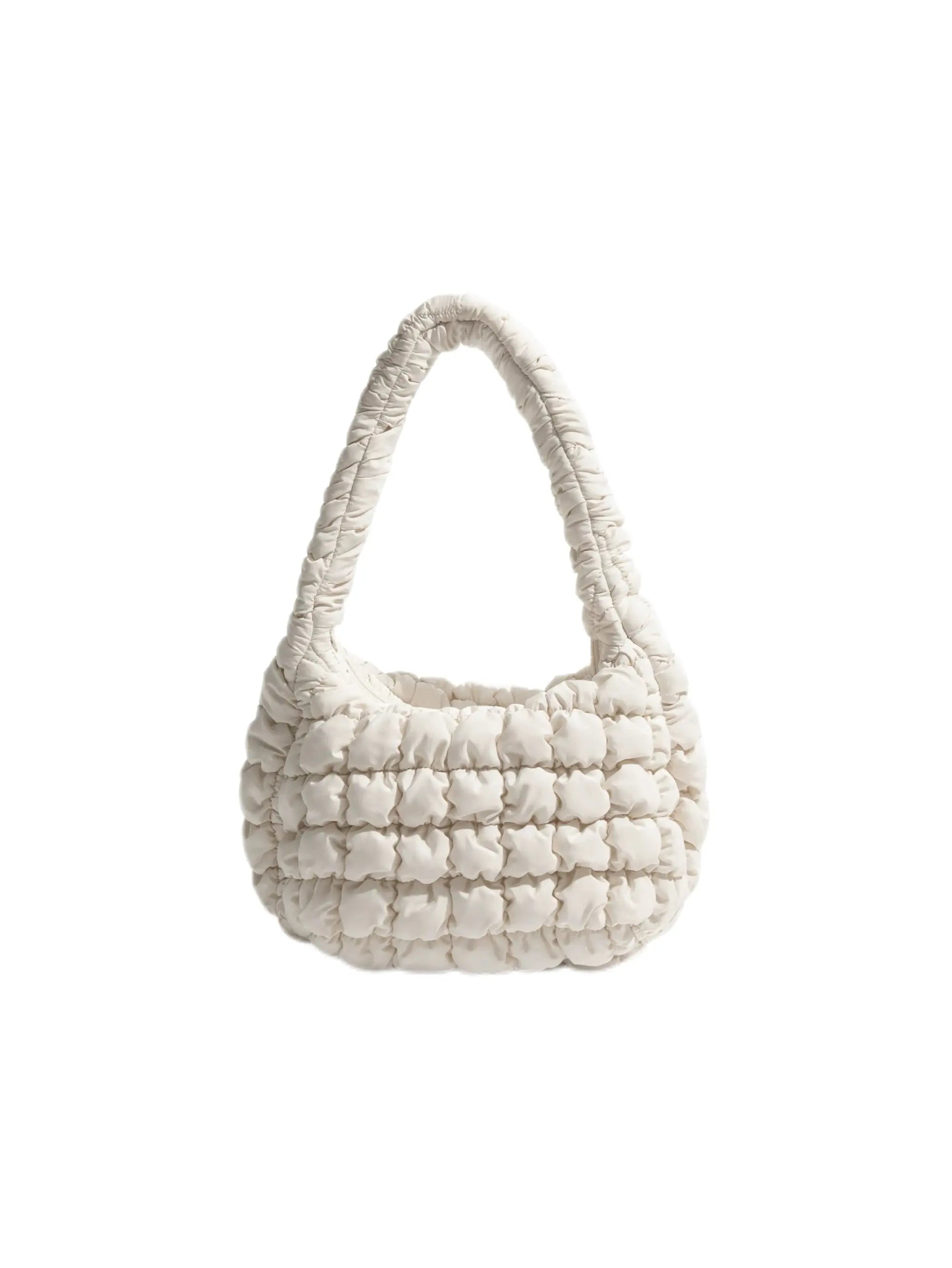 'Cloudy' Soft Color Cute Ruffle Underarm Bag