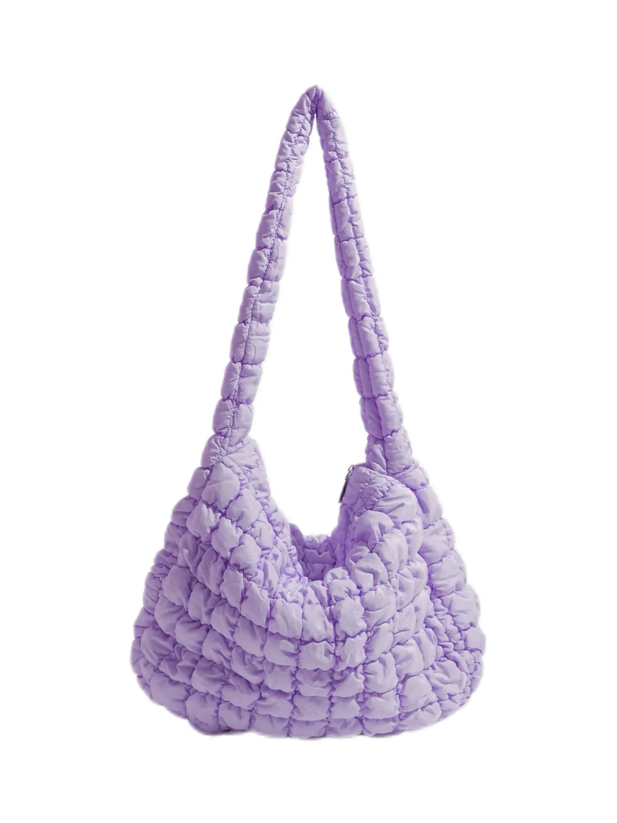 'Cloudy' Soft Color Cute Ruffle Underarm Bag