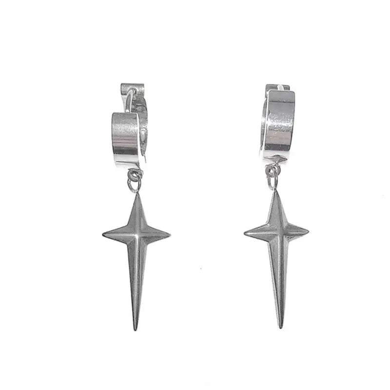 'Cold Water' Polaris Star Earrings