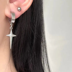 'Cold Water' Polaris Star Earrings