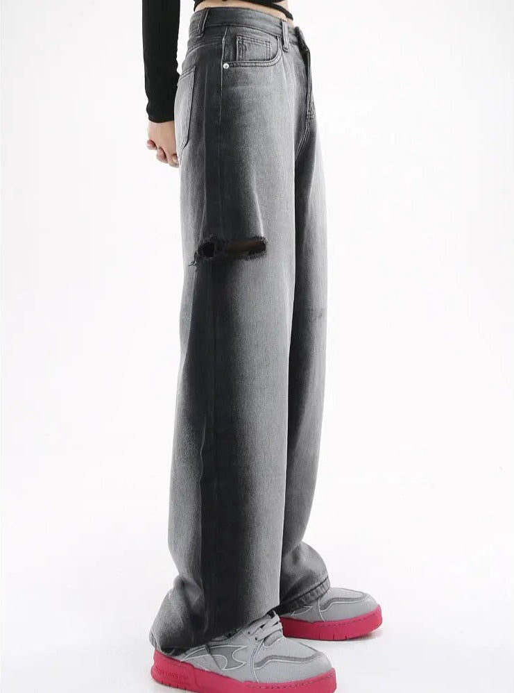 'Confession' Grunge Oversized Graduant Pants