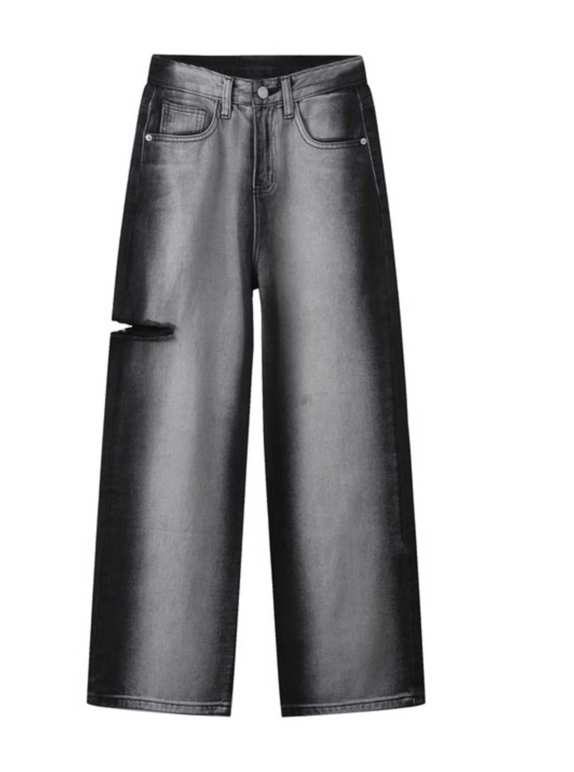 'Confession' Grunge Oversized Graduant Pants