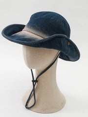 'Cow Girl' Streetstyle Distressed Fishing Hat