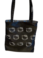 'Daydreaming' Coquette Silky Rhinestone Kitty Bag