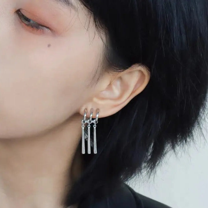 'Decaf' Punk Future Dripping  Earrings