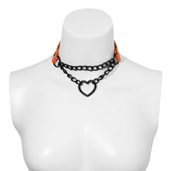 'Dope Lovers' Chains & Heart Choker