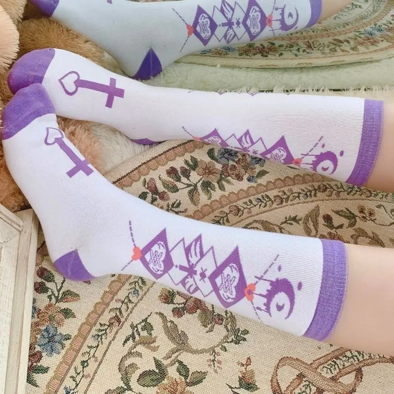 'Dreamcatcher' Dark Kawaii Goth Socks