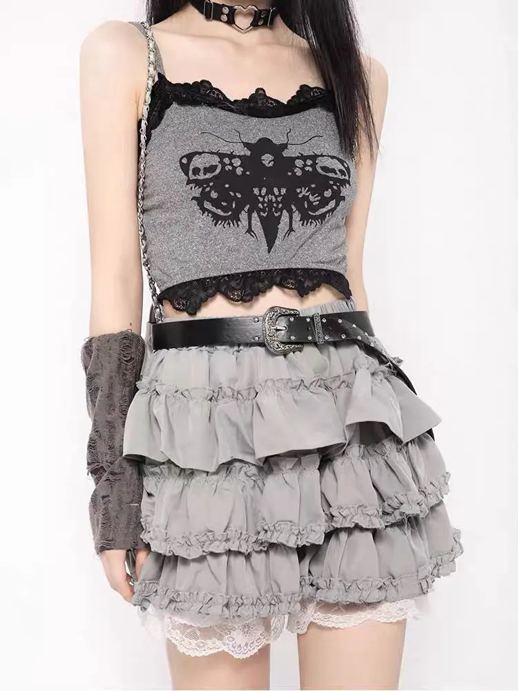 'Evolution' Dark Bees Cami Top Tu Tu Skirt Set