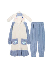 'Fun fair' Kawaii Cute Fluffy Comfy Pjms Gown Set