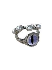 'Glimpse' Alt Eye Ball Beads Rings