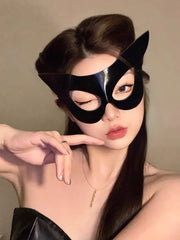 'Gotham' Cat Woman Bat Man Costume Mask