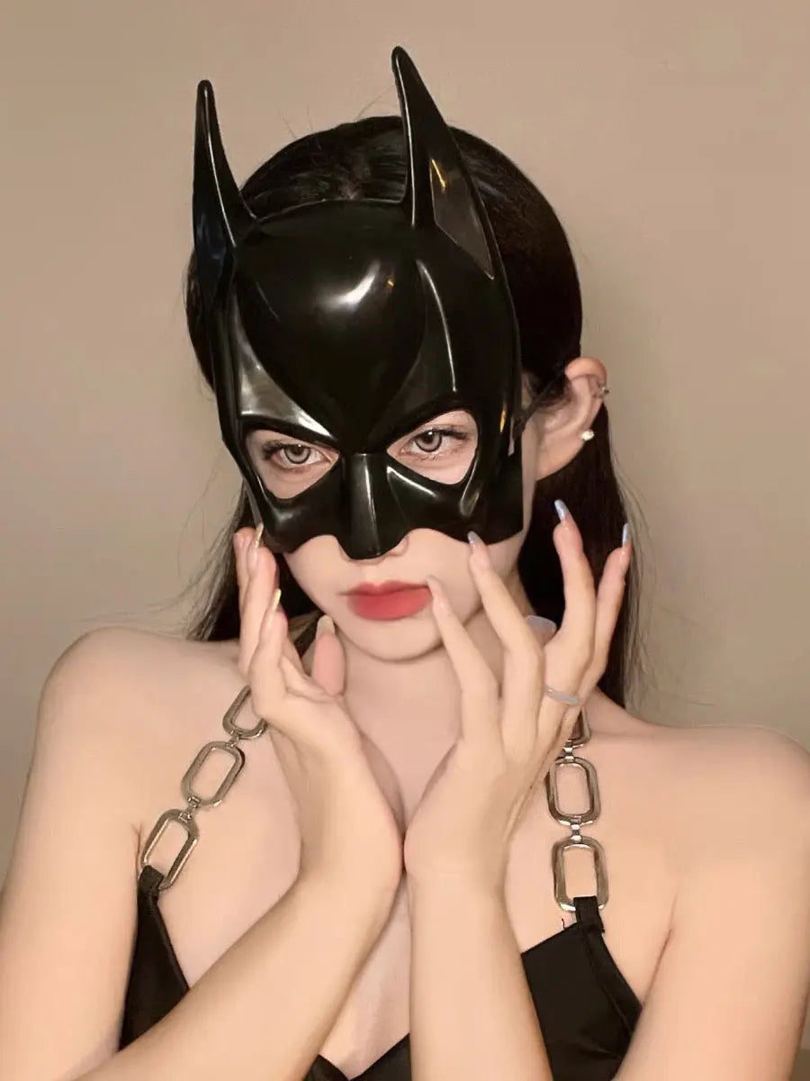 'Gotham' Cat Woman Bat Man Costume Mask