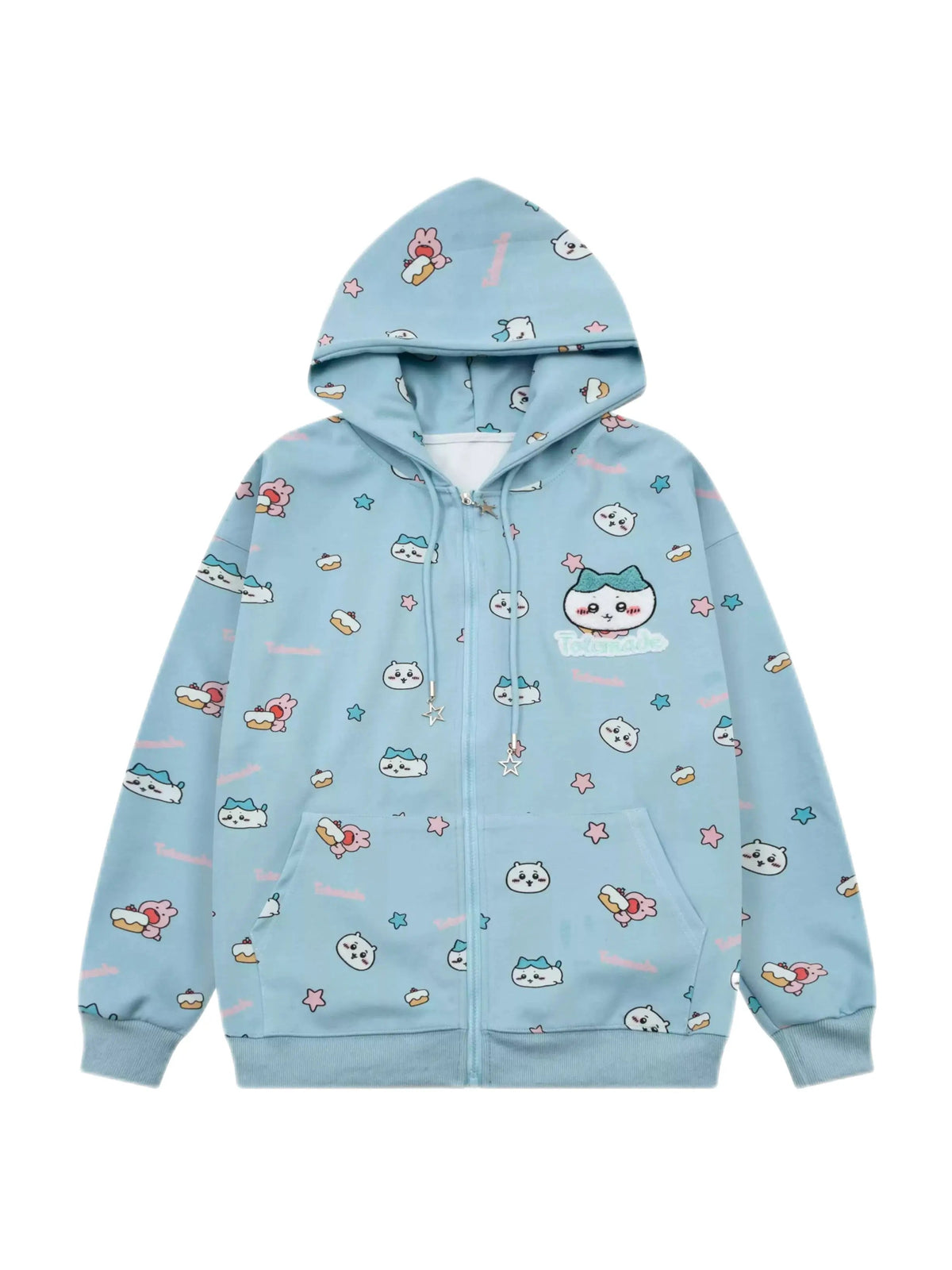 'Hachiware' Kawaii Streetstyle Cute Hoodie Jacket