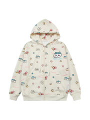 'Hachiware' Kawaii Streetstyle Cute Hoodie Jacket