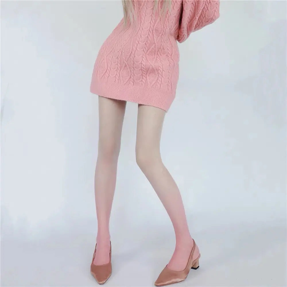 'Haze' Pastel Gradual Color Tights