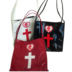 'Healing Me' Cross & Love Letters Bag