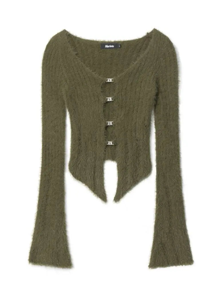 'Exquisite Lady' Y2K Vegan Mink Hot Girl Sweater