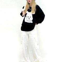 'Hey Yeah' Rabbit Cute Kawaii Sweater