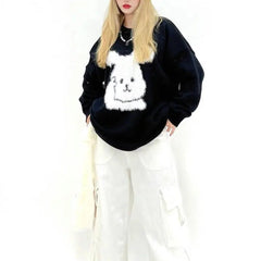 'Hey Yeah' Rabbit Cute Kawaii Sweater