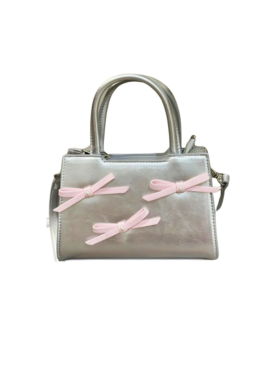 'Honey Moon' Coquette Ribbon Crossbody Bag