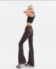 'Hot Influence' Punk Buckle Denim Jeans Pants