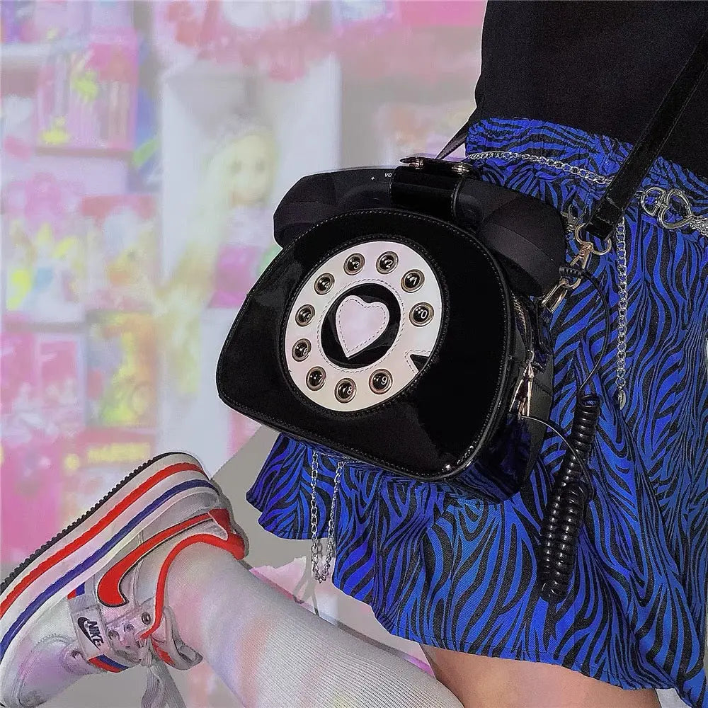 'Hotline' Kawaii Headphone & Telephone Shape Bag