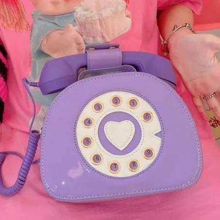 'Hotline' Kawaii Headphone & Telephone Shape Bag