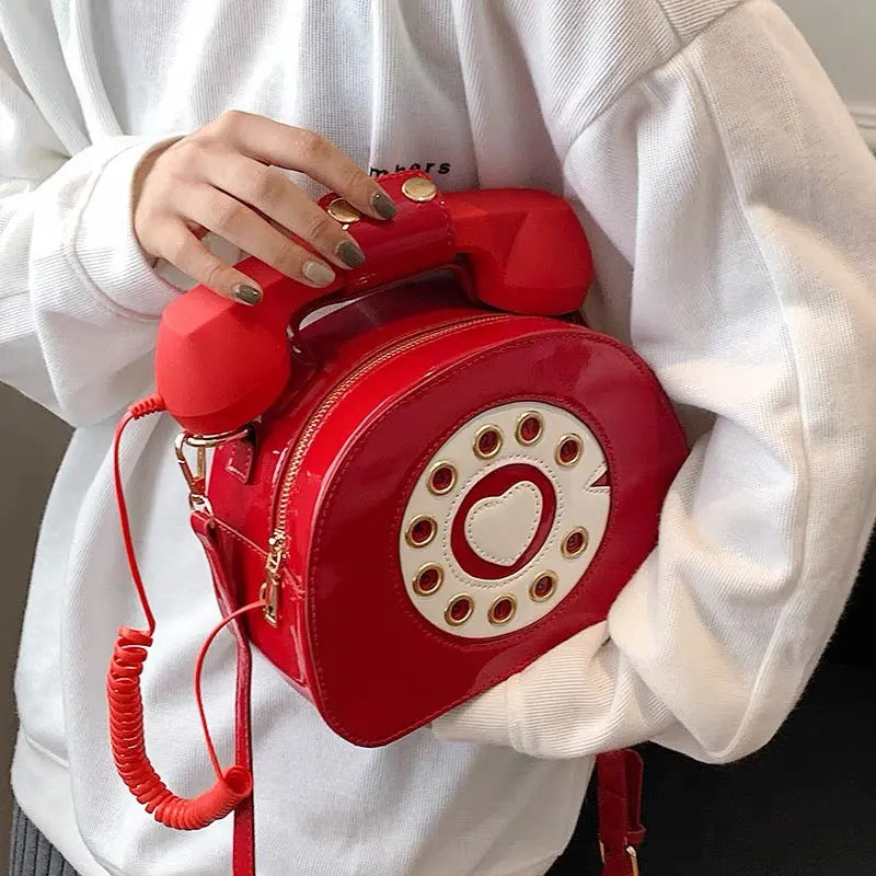 'Hotline' Kawaii Headphone & Telephone Shape Bag