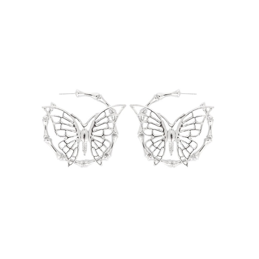 'Insomnia' Butterfly Shape Pendant Earrings